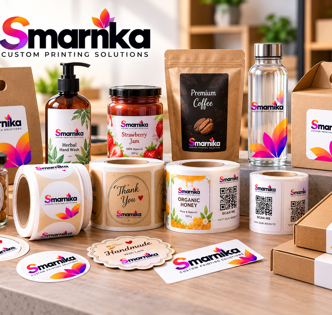 Labels, Stickers & Packaging